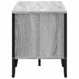 vidaXL TV Cabinet 122x34x41 cm Engineered Wood Black