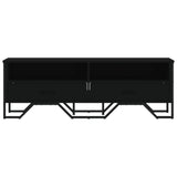 vidaXL Tv-meubel 122x34x41 cm bewerkt hout zwart