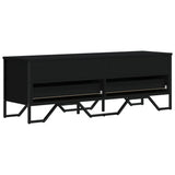 vidaXL Tv-meubel 122x34x41 cm bewerkt hout zwart