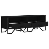 vidaXL Tv-meubel 122x34x41 cm bewerkt hout zwart