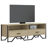 vidaXL Tv-meubel 122x34x41 cm bewerkt hout zwart