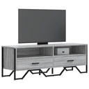vidaXL Tv-meubel 122x34x41 cm bewerkt hout zwart