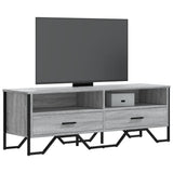 vidaXL Tv-meubel 122x34x41 cm bewerkt hout zwart