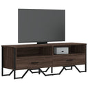 vidaXL Tv-meubel 122x34x41 cm bewerkt hout zwart