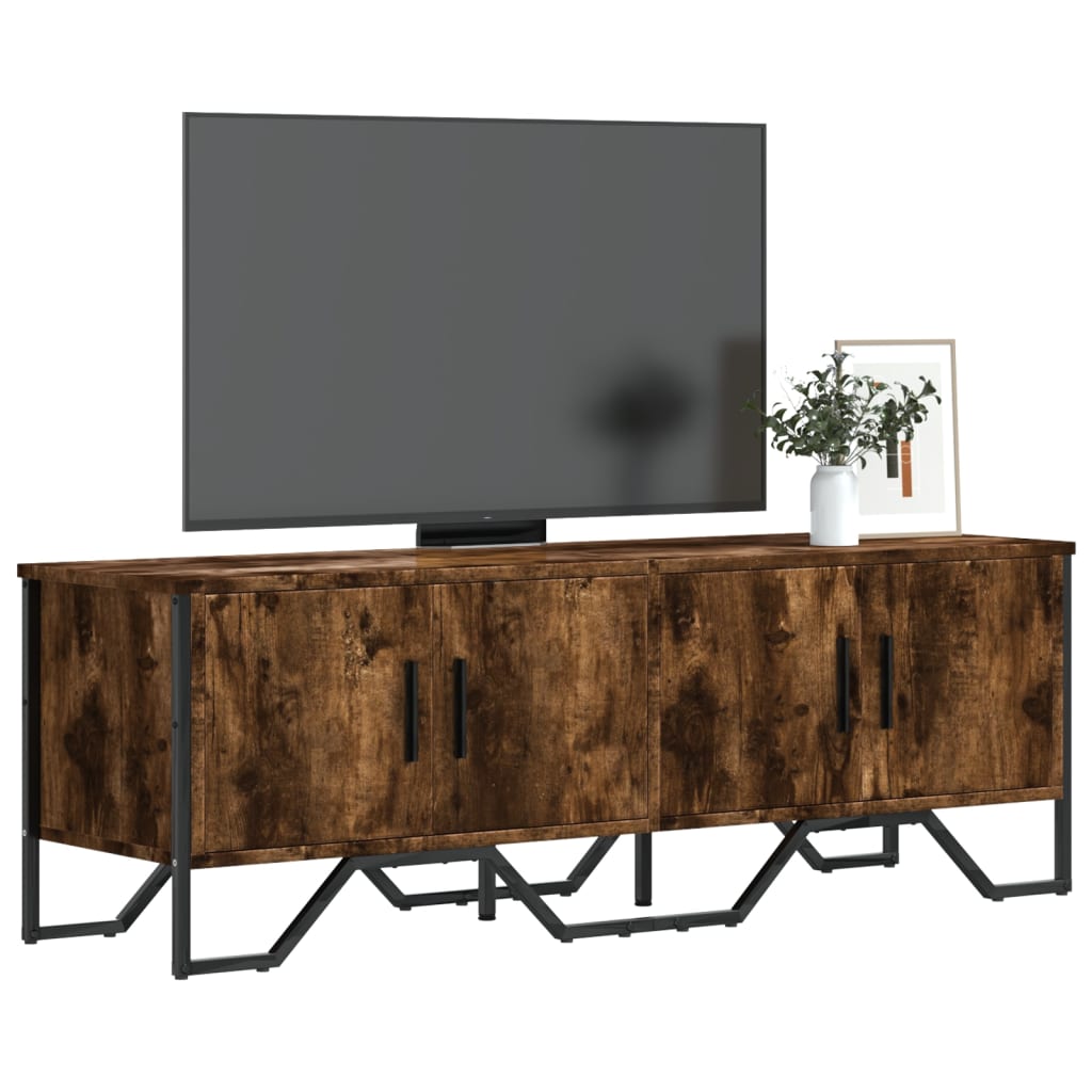 vidaXL Tv-meubel 122x34x41 cm bewerkt hout zwart