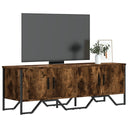vidaXL Tv-meubel 122x34x41 cm bewerkt hout zwart