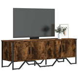 vidaXL Tv-meubel 122x34x41 cm bewerkt hout zwart