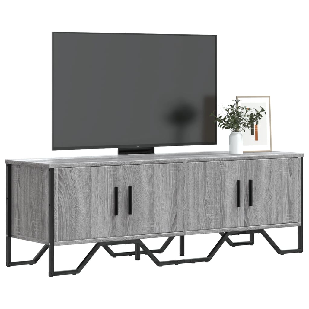 vidaXL Tv-meubel 122x34x41 cm bewerkt hout zwart