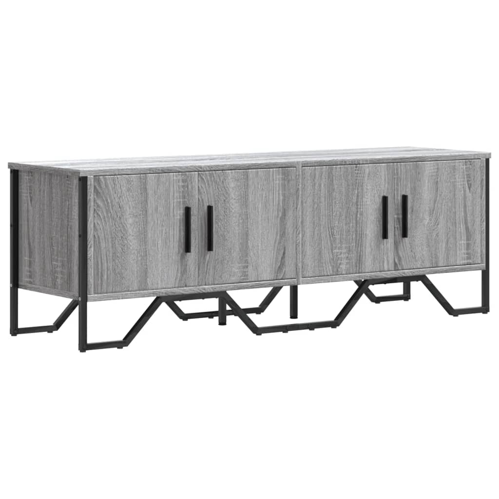 vidaXL Tv-meubel 122x34x41 cm bewerkt hout zwart