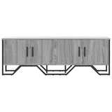 vidaXL Tv-meubel 122x34x41 cm bewerkt hout zwart