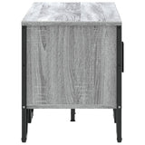 vidaXL Tv-meubel 122x34x41 cm bewerkt hout zwart