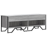 vidaXL Tv-meubel 122x34x41 cm bewerkt hout zwart