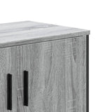 vidaXL Tv-meubel 122x34x41 cm bewerkt hout zwart