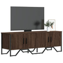 vidaXL Tv-meubel 122x34x41 cm bewerkt hout zwart