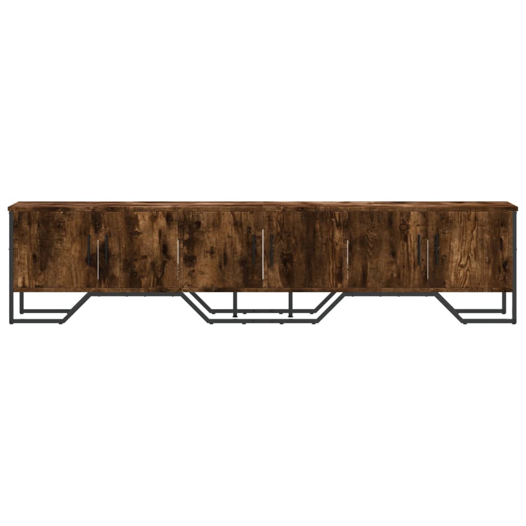 vidaXL Tv-meubel 180x34x41 cm bewerkt hout sonoma eikenkleurig