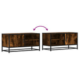 vidaXL TV cabinet 80x34.5x40 cm engineered wood and metal black