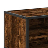 vidaXL TV cabinet 80x34.5x40 cm engineered wood and metal black