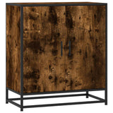 vidaXL Sideboard 68x35x76 cm engineered wood and metal Sonoma oak colour