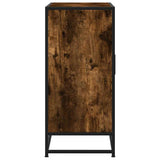 vidaXL Sideboard 68x35x76 cm engineered wood and metal Sonoma oak colour