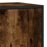 vidaXL Sideboard 68x35x76 cm engineered wood and metal Sonoma oak colour