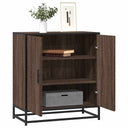 vidaXL Sideboard 68x35x76 cm engineered wood and metal Sonoma oak colour