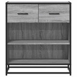 vidaXL Sideboard 68x35x76 cm engineered wood black