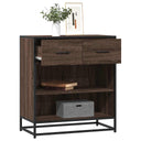 vidaXL Sideboard 68x35x76 cm engineered wood black
