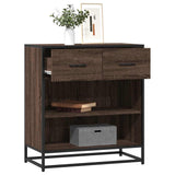 vidaXL Sideboard 68x35x76 cm engineered wood black