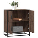 vidaXL Dressoir 68x35x76 cm bewerkt hout zwart