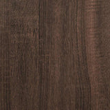 vidaXL Dressoir 62x35x76 cm bewerkt hout zwart