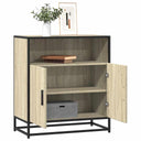 vidaXL Dressoir 68x35x76 cm bewerkt hout sonoma eikenkleurig