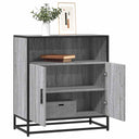 vidaXL Dressoir 68x35x76 cm bewerkt hout sonoma eikenkleurig