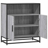 vidaXL Dressoir 68x35x76 cm bewerkt hout sonoma eikenkleurig