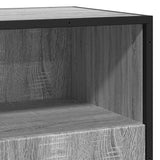 vidaXL Dressoir 68x35x76 cm bewerkt hout sonoma eikenkleurig