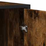 vidaXL Dressoir 94x35x76 cm bewerkt hout zwart