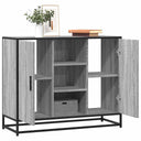 vidaXL Sideboard 92x35x76 cm engineered wood black