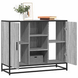 vidaXL Sideboard 92x35x76 cm engineered wood black