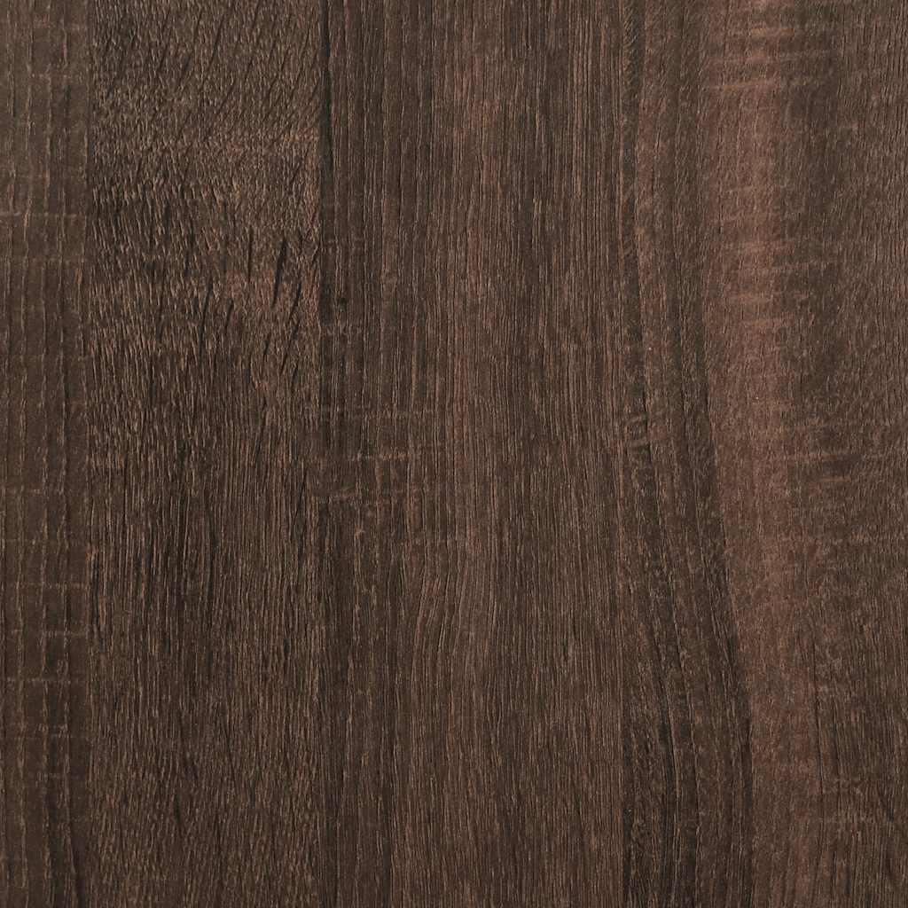 vidaXL Dressoir 100x35x76 cm bewerkt hout zwart