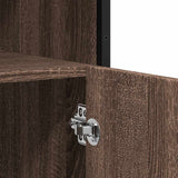 vidaXL Dressoir 100x35x76 cm bewerkt hout zwart