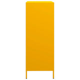 vidaXL Hoge kast 68x39x101,5 cm staal zwart
