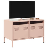 vidaXL TV Cabinet 101.5x39x43.5 cm Cold Rolled Steel Black
