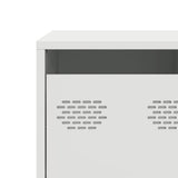 vidaXL TV Cabinet 101.5x39x43.5 cm Cold Rolled Steel Black