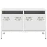 vidaXL TV Cabinet 101.5x39x43.5 cm Cold Rolled Steel Black