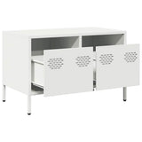 vidaXL TV Cabinet 101.5x39x43.5 cm Cold Rolled Steel Black