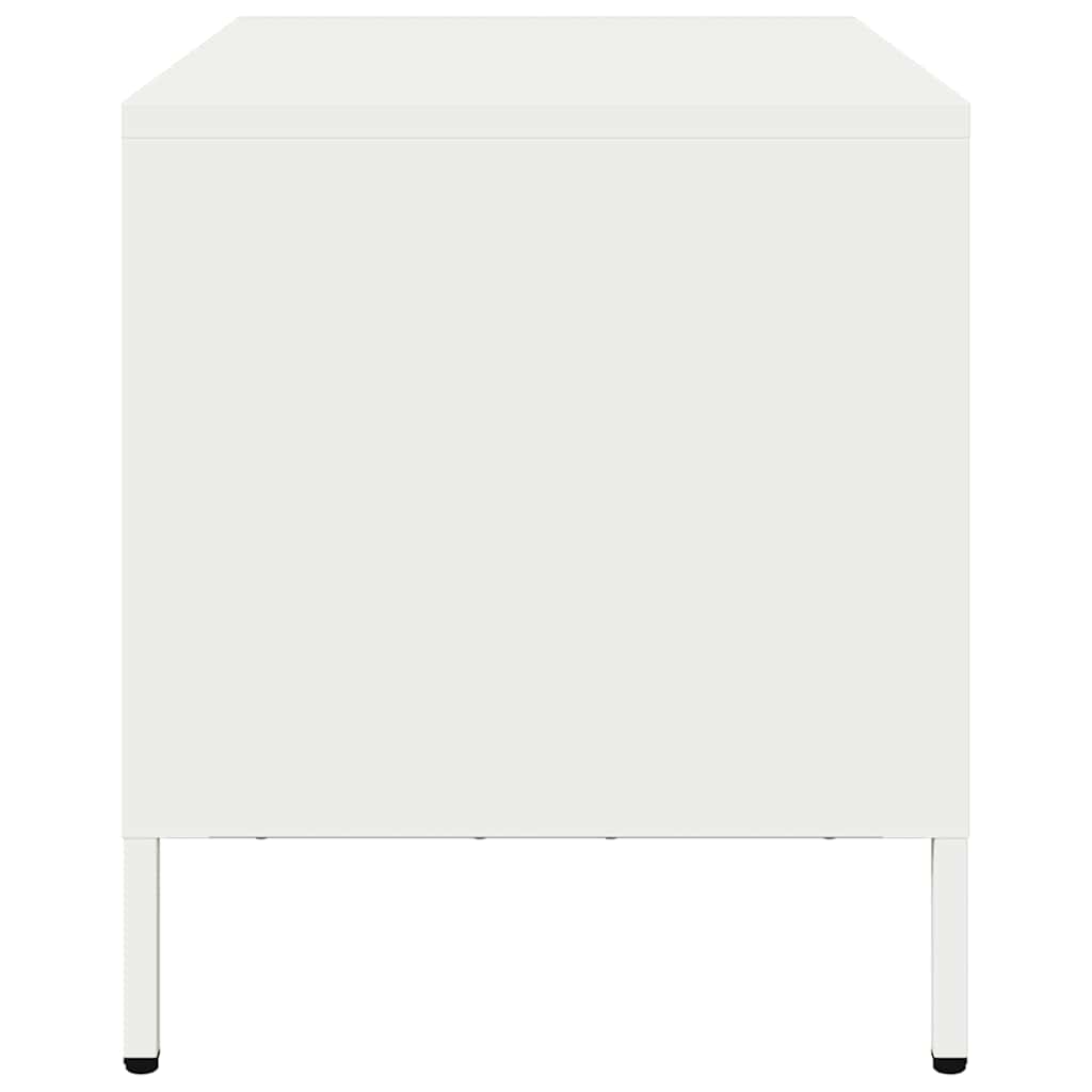 vidaXL TV Cabinet 101.5x39x43.5 cm Cold Rolled Steel Black