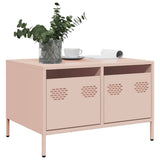 vidaXL Tv-meubel 68x50x43,5 cm koudgewalst staal zwart