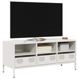 vidaXL TV Cabinet 202x39x43.5 cm Cold-Rolled Steel Black
