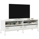 vidaXL TV Cabinet 135x39x43.5 cm Cold-Rolled Steel Black