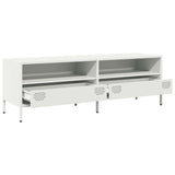vidaXL TV Cabinet 135x39x43.5 cm Cold-Rolled Steel Black