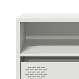vidaXL TV Cabinet 135x39x43.5 cm Cold-Rolled Steel Black